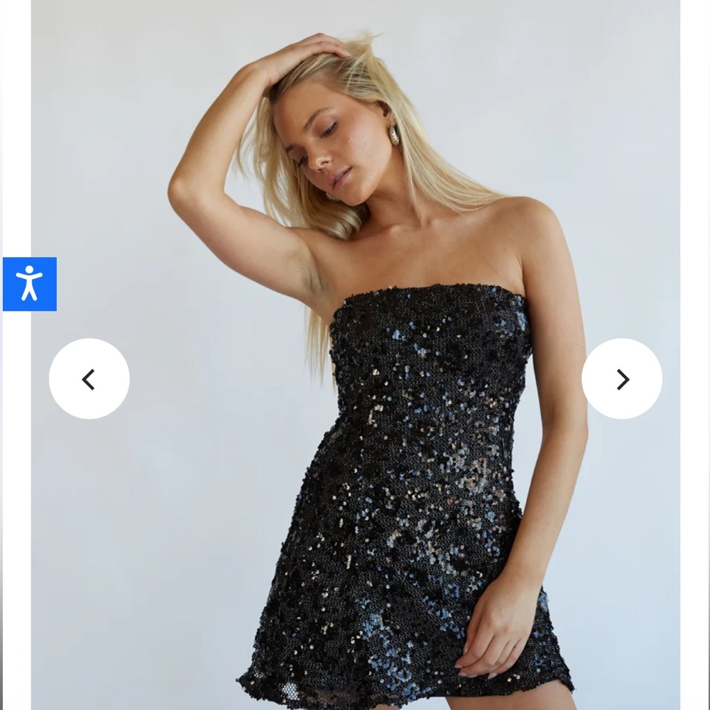 American threads mini dress